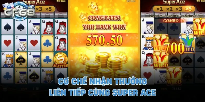 Cơ chế nhận thưởng liên tiếp cùng super ACE