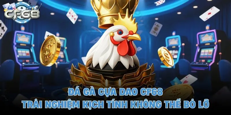 đá gà cựa dao CF68
