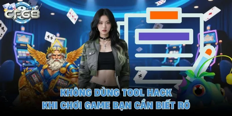 Không dùng tool hack khi chơi game bạn cần biết rõ