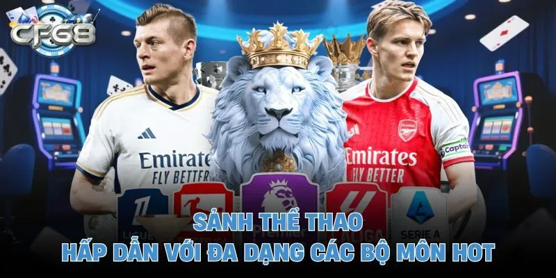 Sảnh thể thao hấp dẫn với đa dạng các bộ môn hot